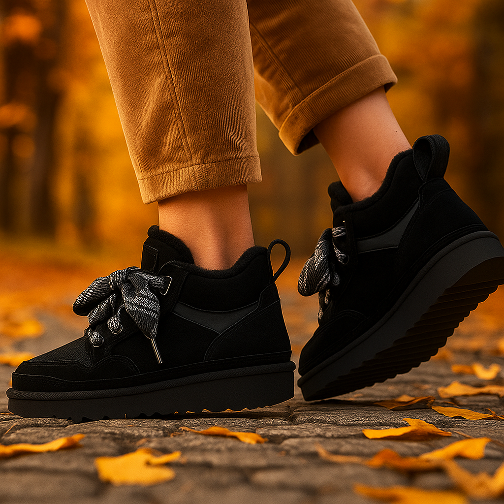 Bottes Automne Femme en Suède Confortables et Élégantes