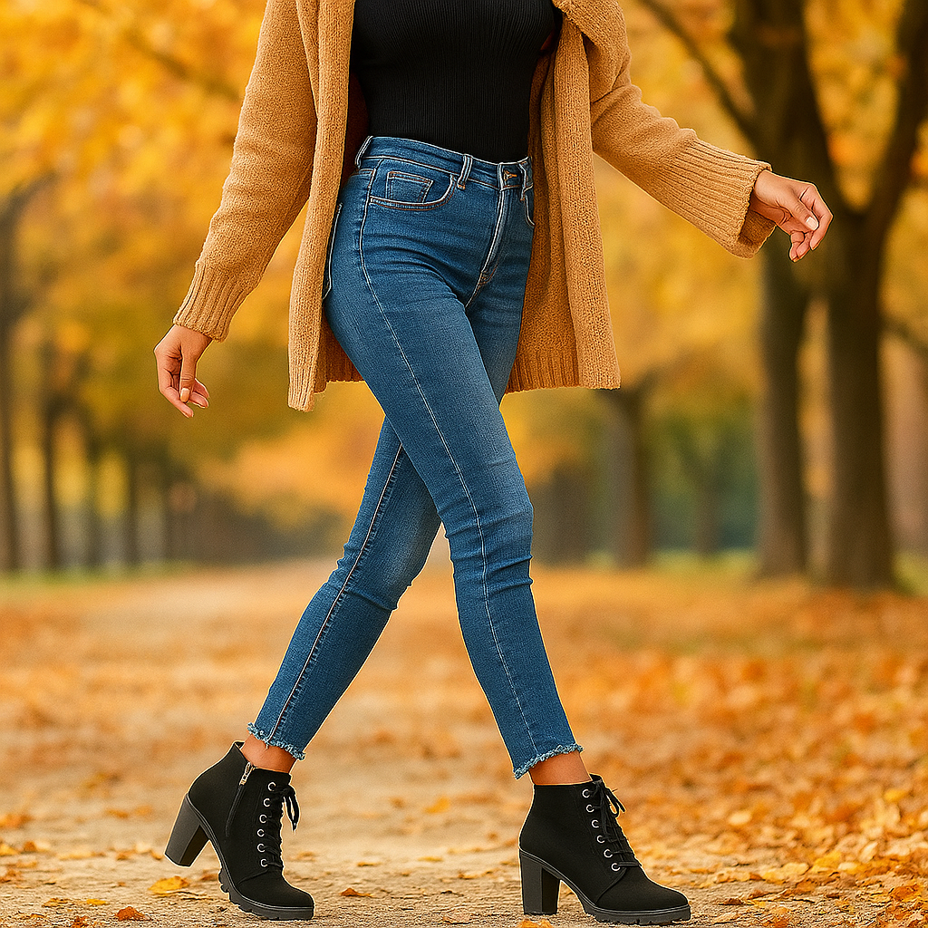 Bottines à Talons Hauts Femme – Style et Confort