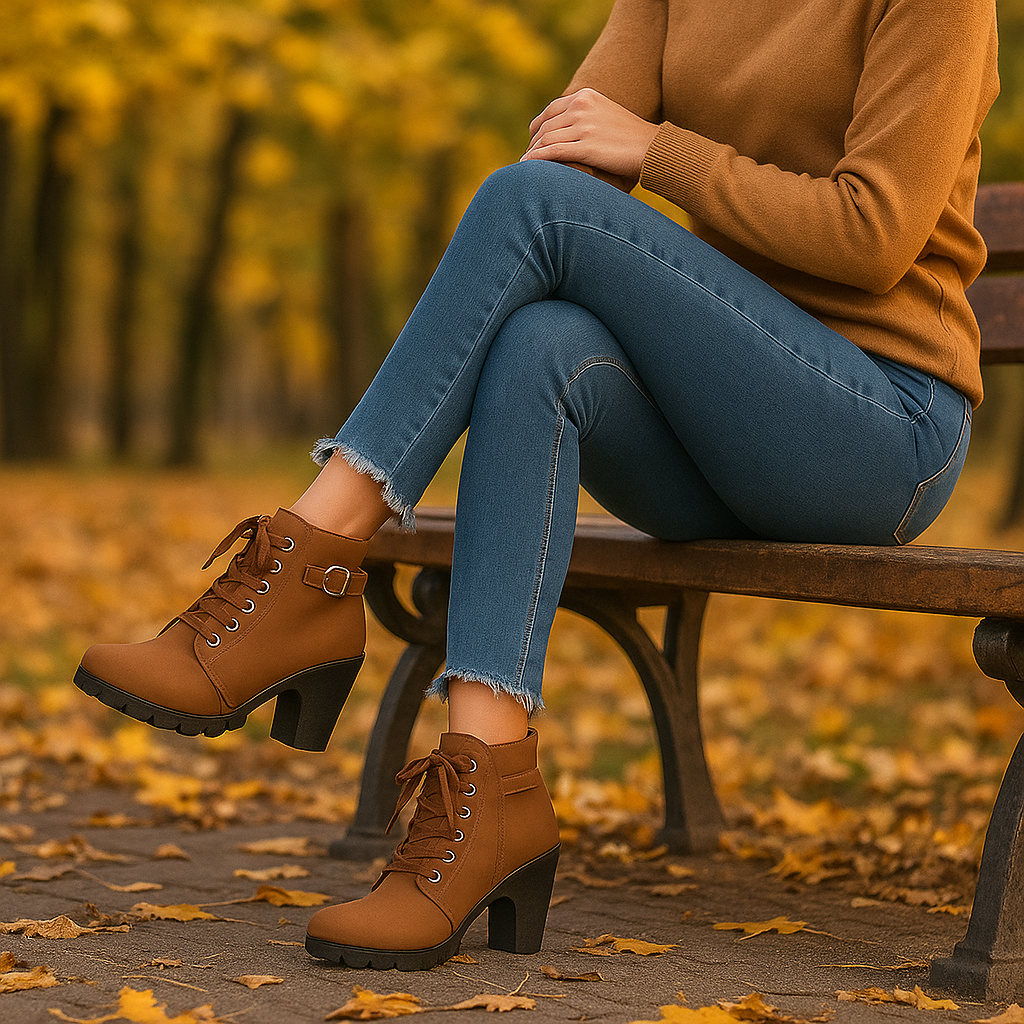 Bottines à Talons Hauts Femme – Style et Confort