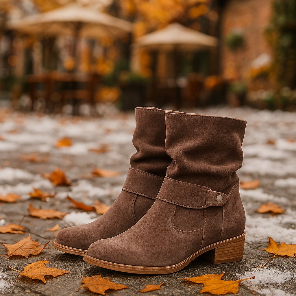 Bottes Courtes Confortables Femme