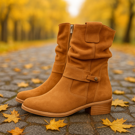 Bottes Courtes Confortables Femme