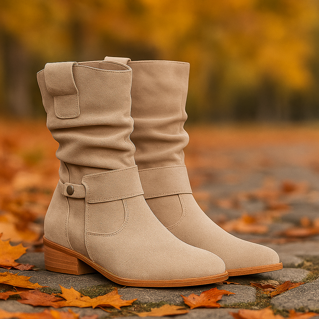 Bottes Courtes Confortables Femme
