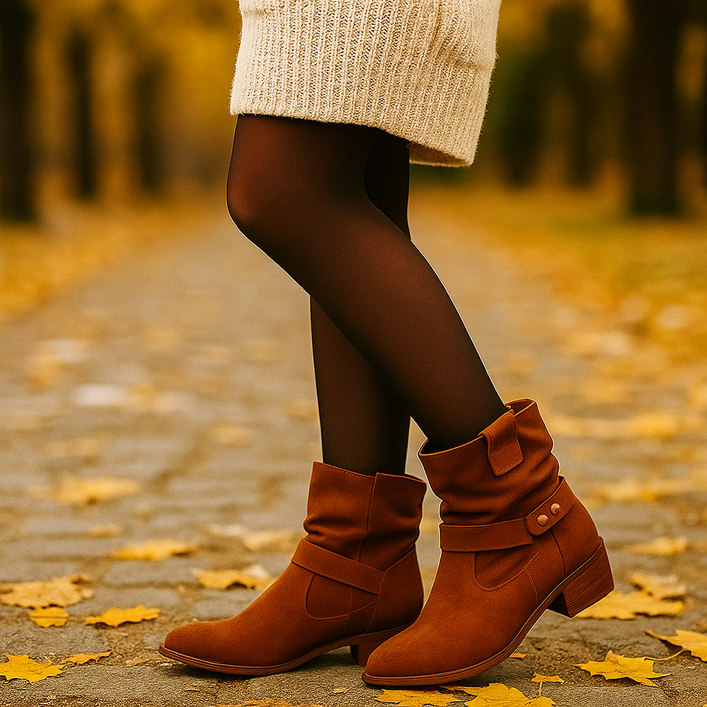 Bottes Courtes Confortables Femme