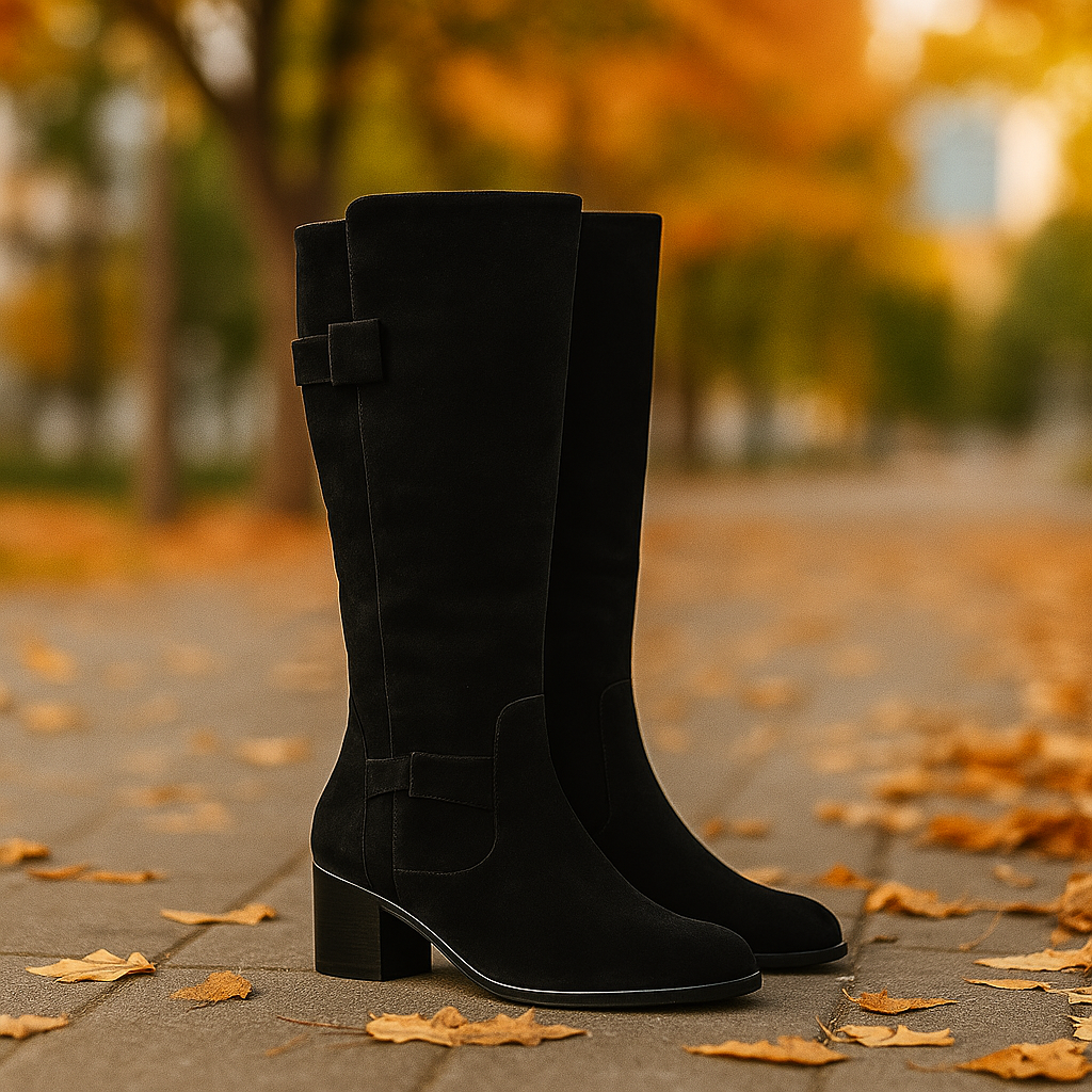 Sofie – Bottes Hautes en Cuir Élégant