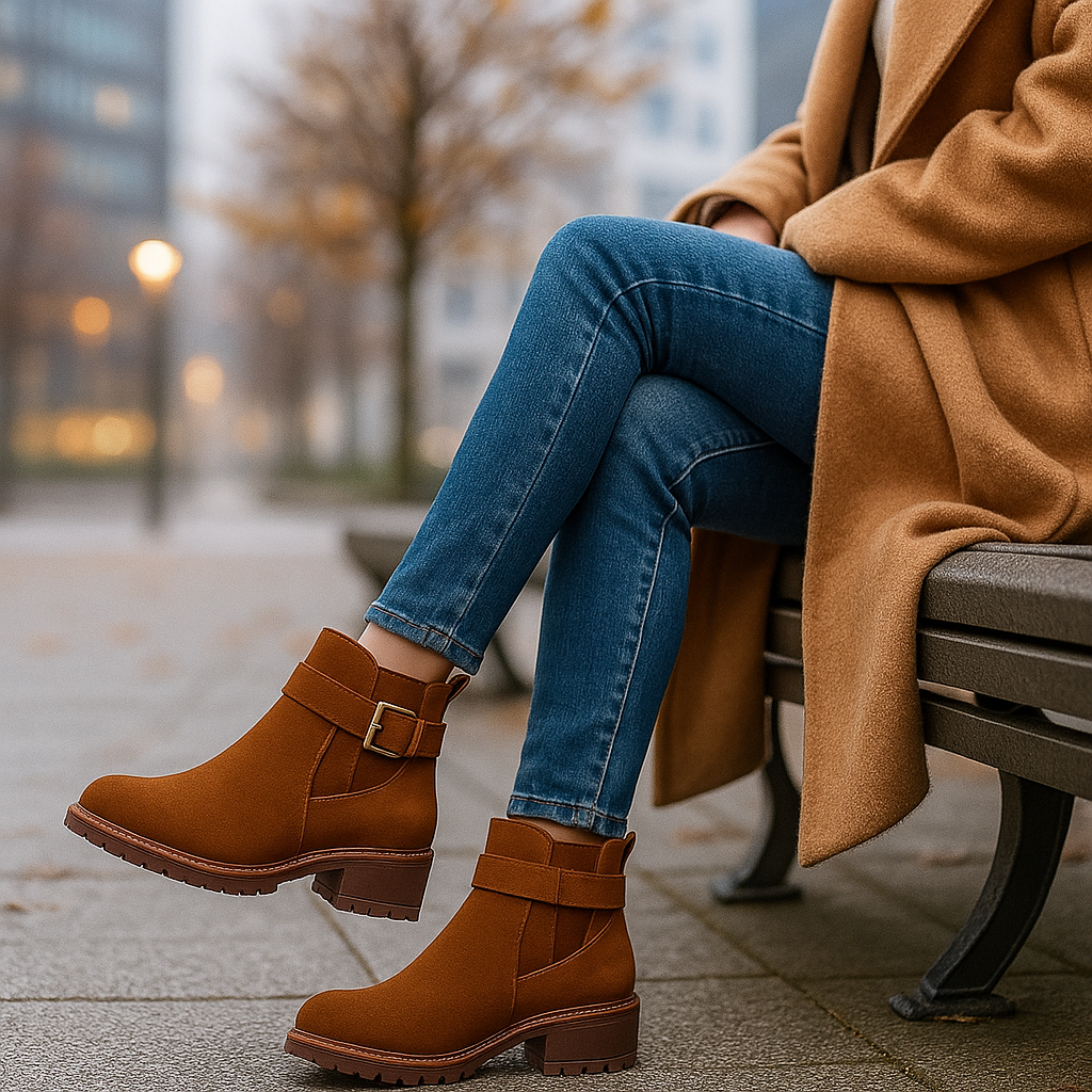 Bottines Élégantes Femme – Confort et Style Quotidien