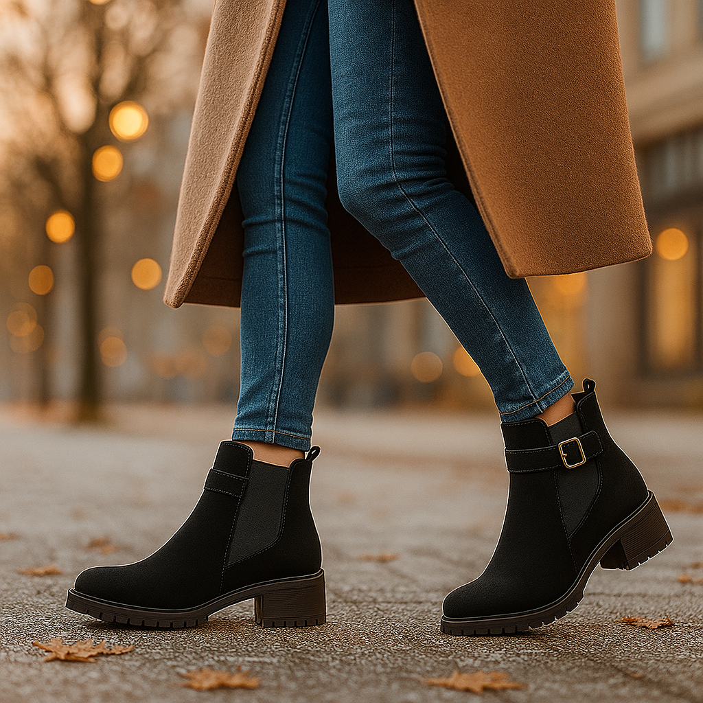 Bottines Élégantes Femme – Confort et Style Quotidien