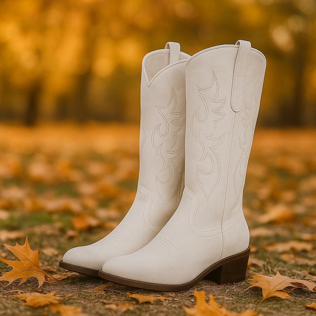 Bottes Femme Daim Structuré – Élégance et Confort