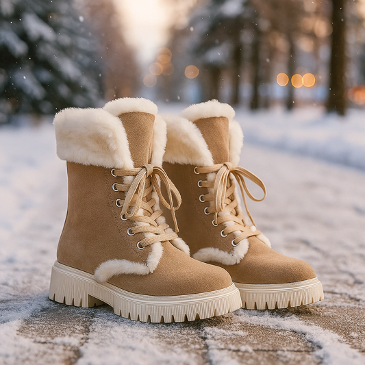 Bottes d’Hiver Femme – Chaudes et Antidérapantes