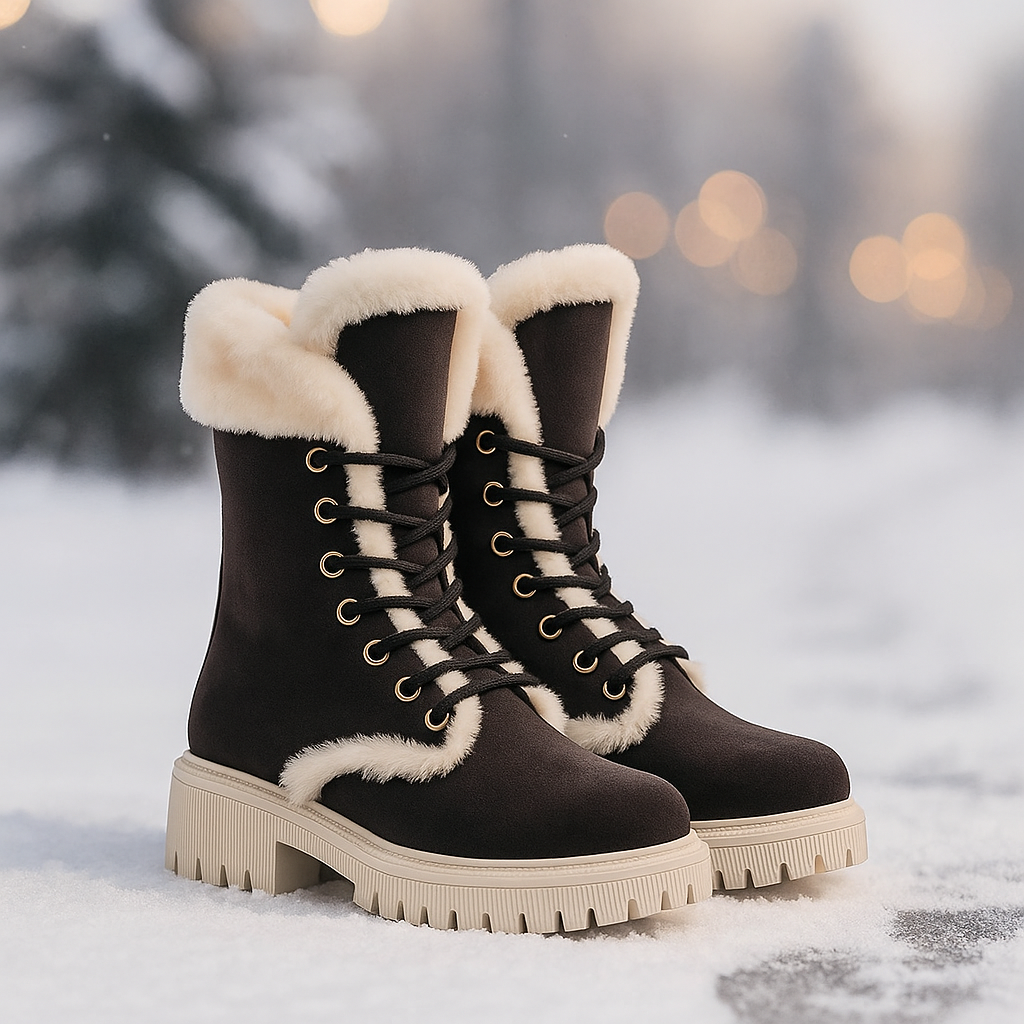 Bottes d’Hiver Femme – Chaudes et Antidérapantes