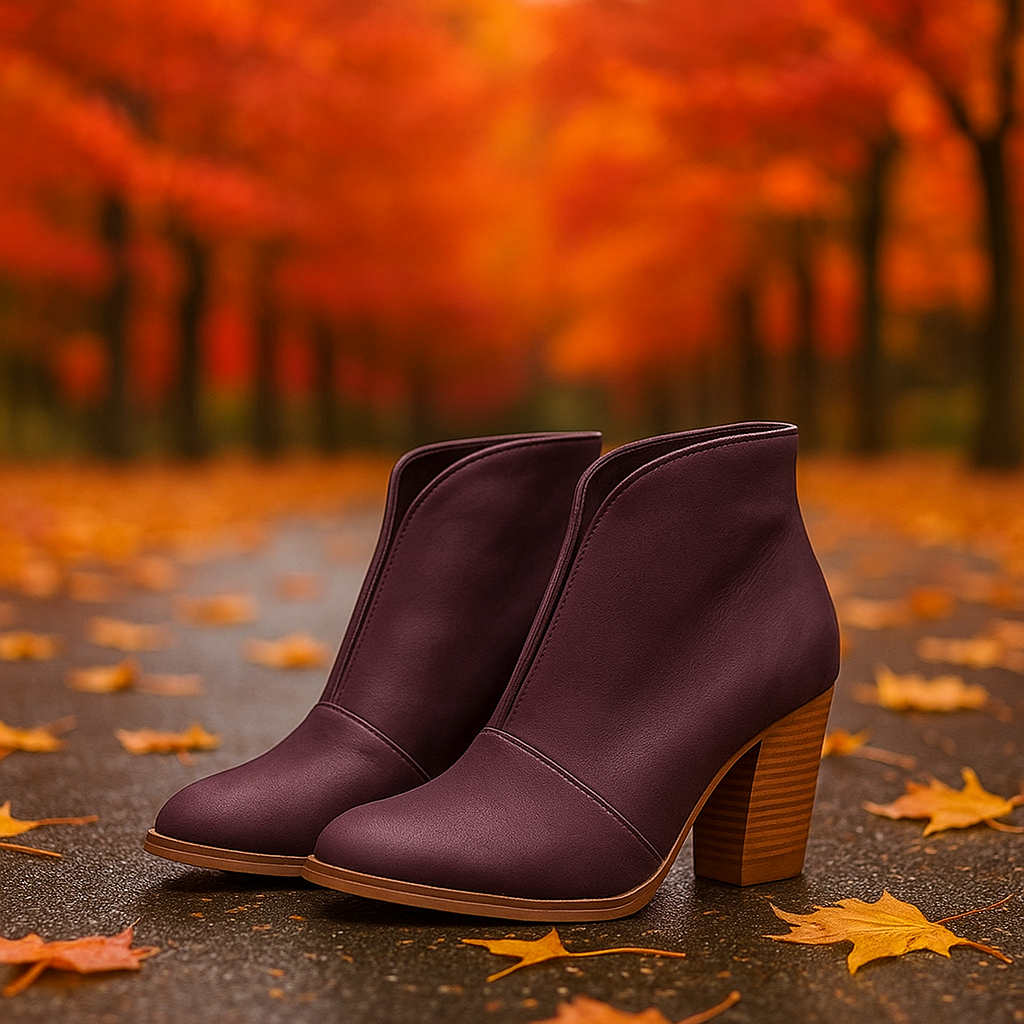 Bottines Femme à Talon Chunky – Style Élégant et Confort