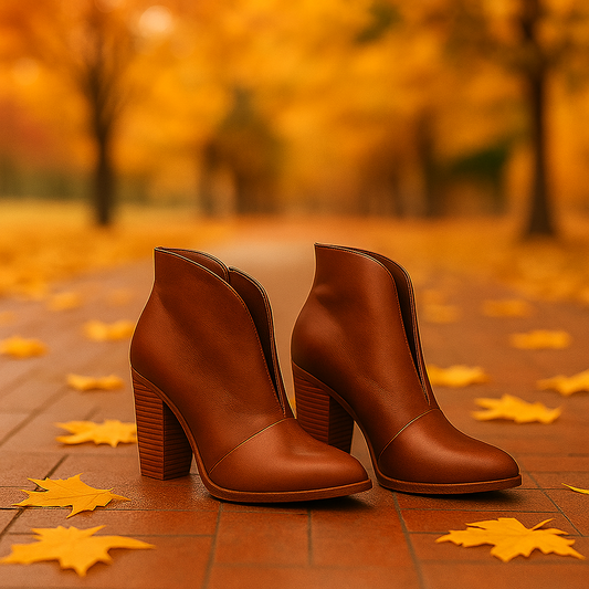 Bottines Femme à Talon Chunky – Style Élégant et Confort