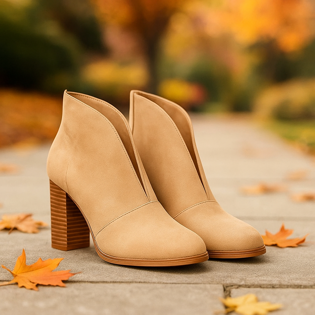 Bottines Femme à Talon Chunky – Style Élégant et Confort