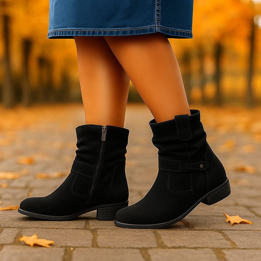 Bottes en Daim Femme – Confortables, Élégantes et Tendance