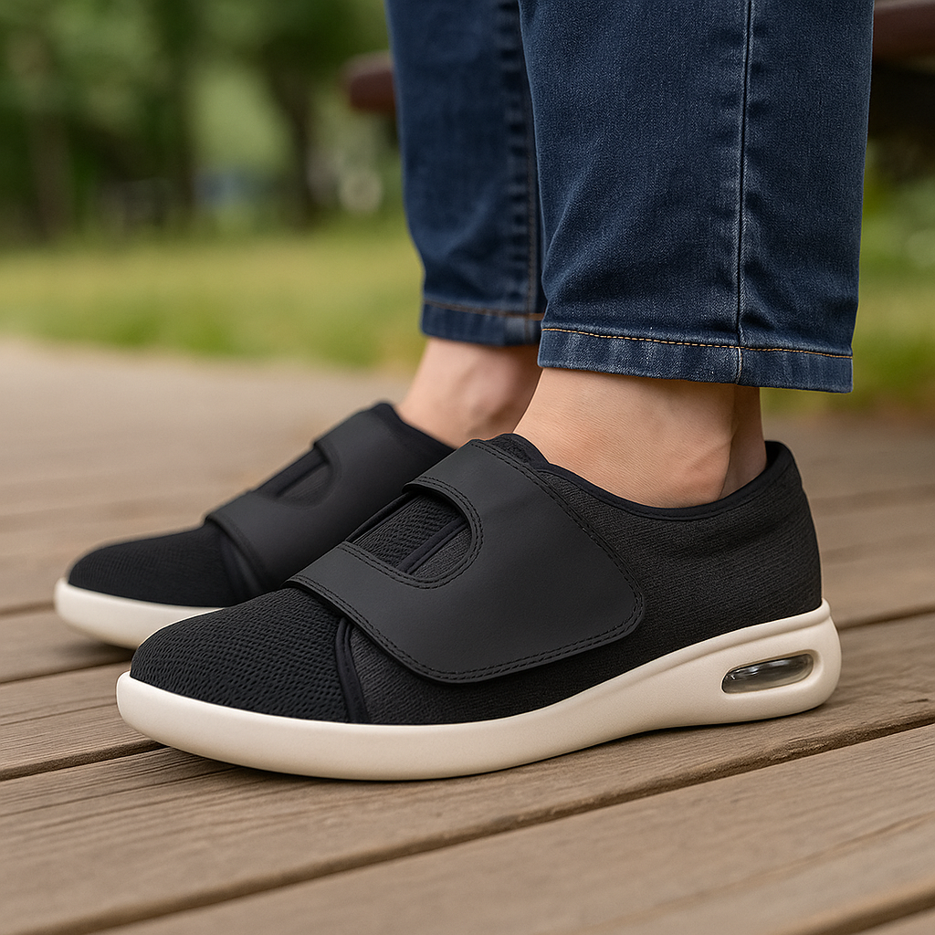Chaussures orthopédiques extra larges pour pieds sensibles