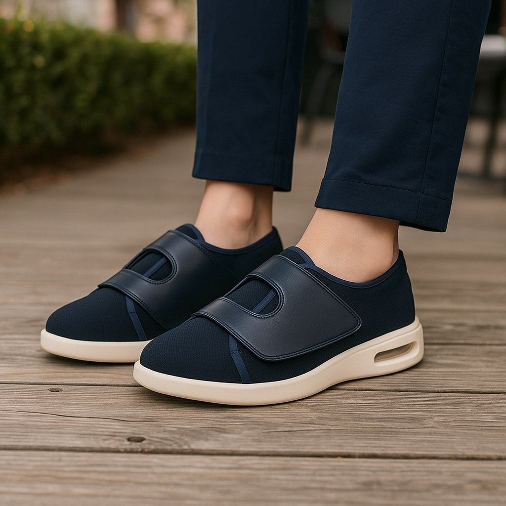 Chaussures orthopédiques extra larges pour pieds sensibles