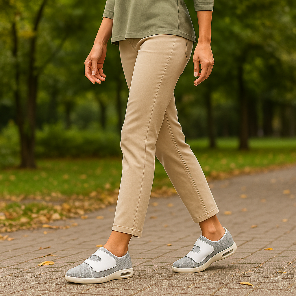 Chaussures orthopédiques extra larges pour pieds sensibles