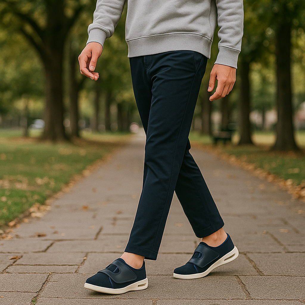 Chaussures orthopédiques extra larges pour pieds sensibles