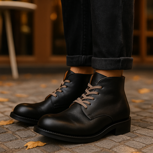 Bottines Classiques Homme Cuir Synthétique Durable