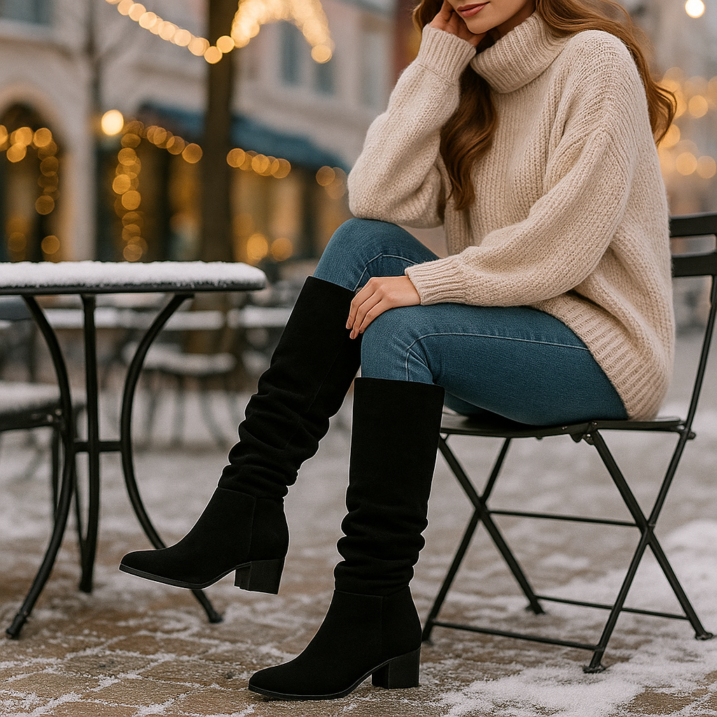 Bottes Hautes Femme Ergonomiques & Confortables