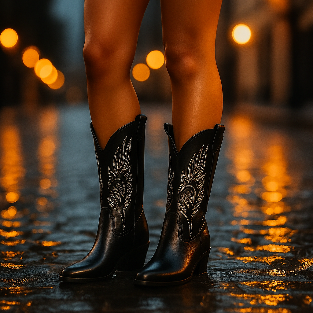 Bottes Cowboy Femme Confort & Élégance