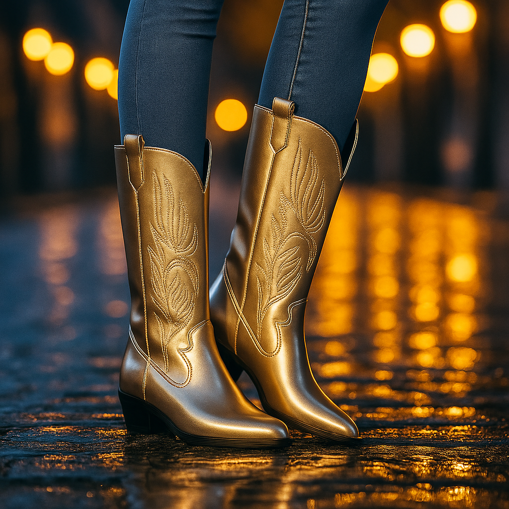 Bottes Cowboy Femme Confort & Élégance