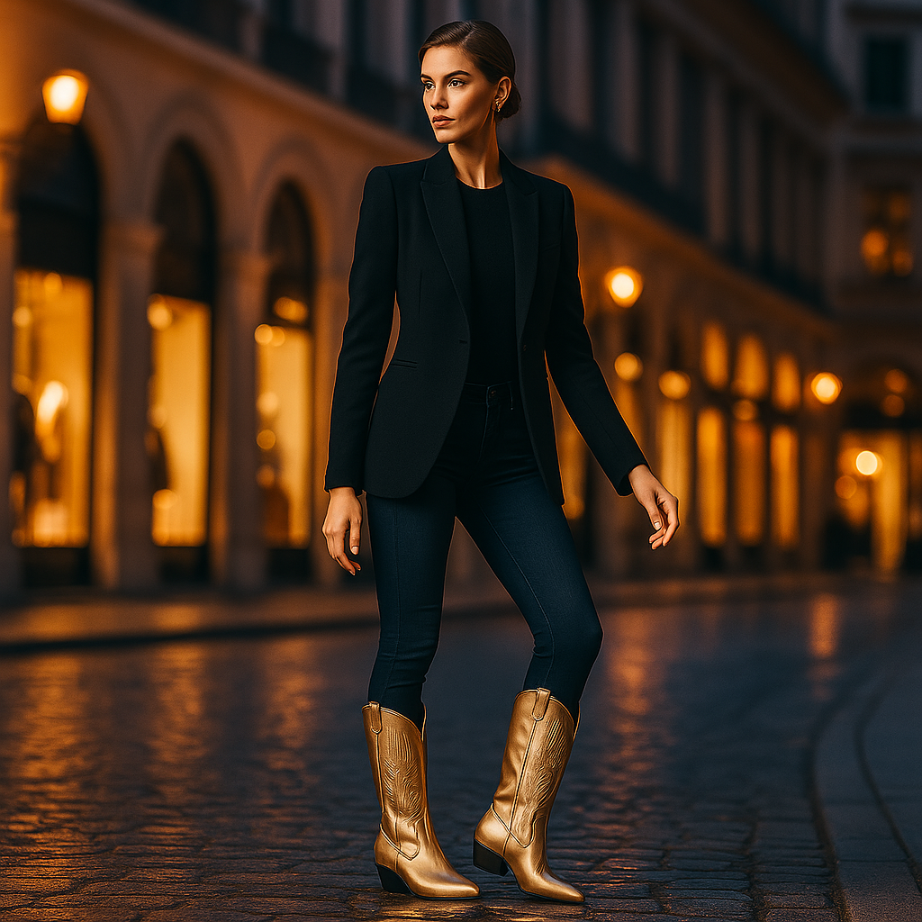 Bottes Cowboy Femme Confort & Élégance