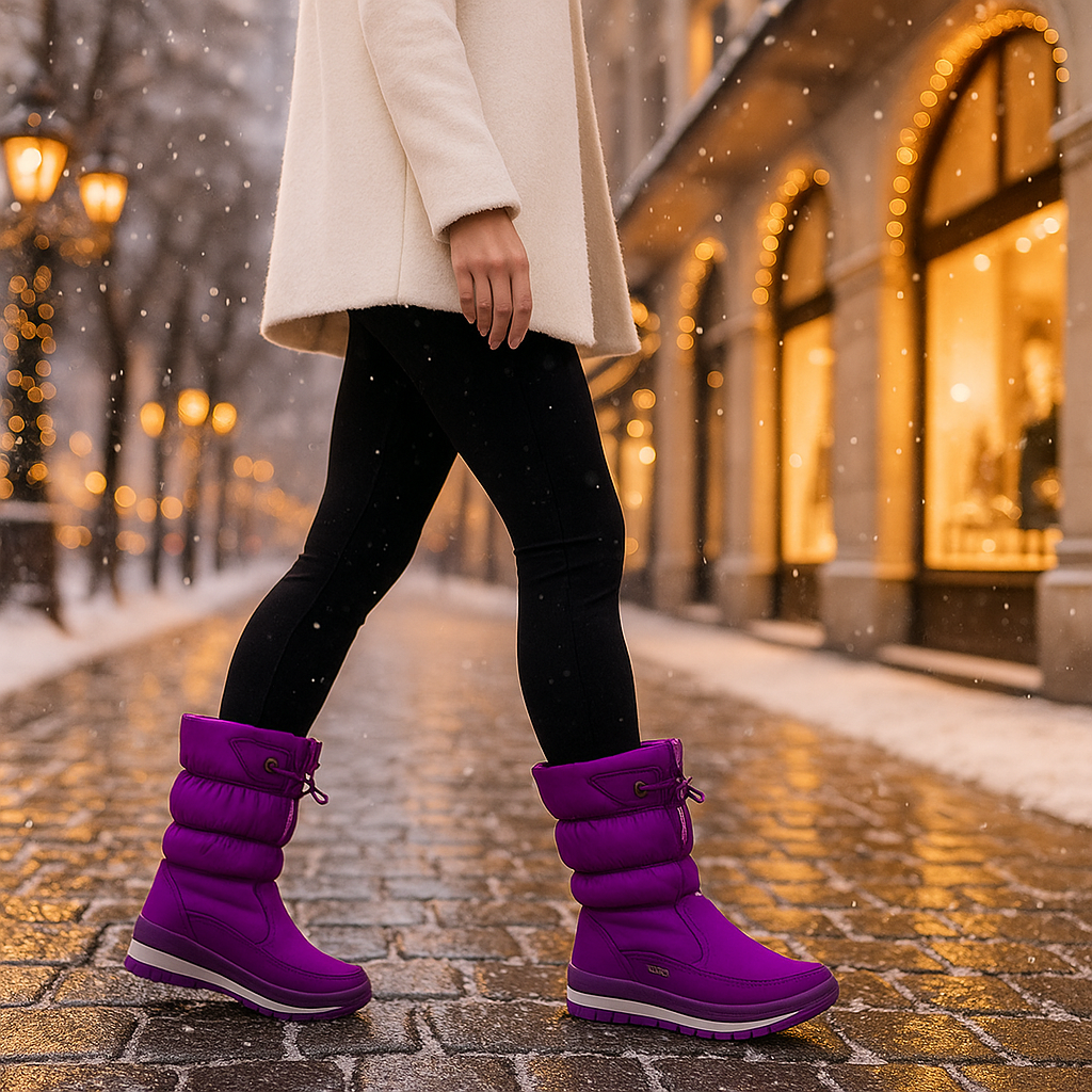 Thaisa - Bottes d’hiver femme élégantes et colorées