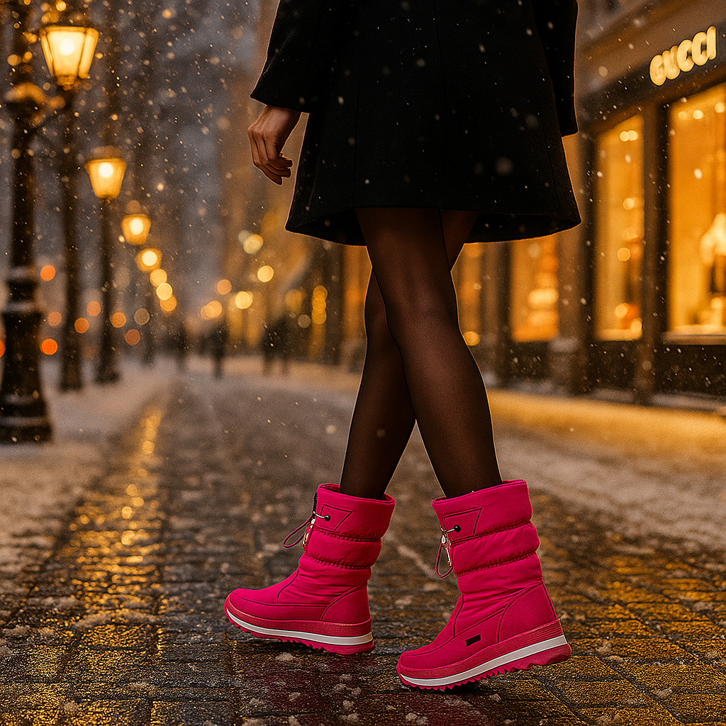 Thaisa - Bottes d’hiver femme élégantes et colorées