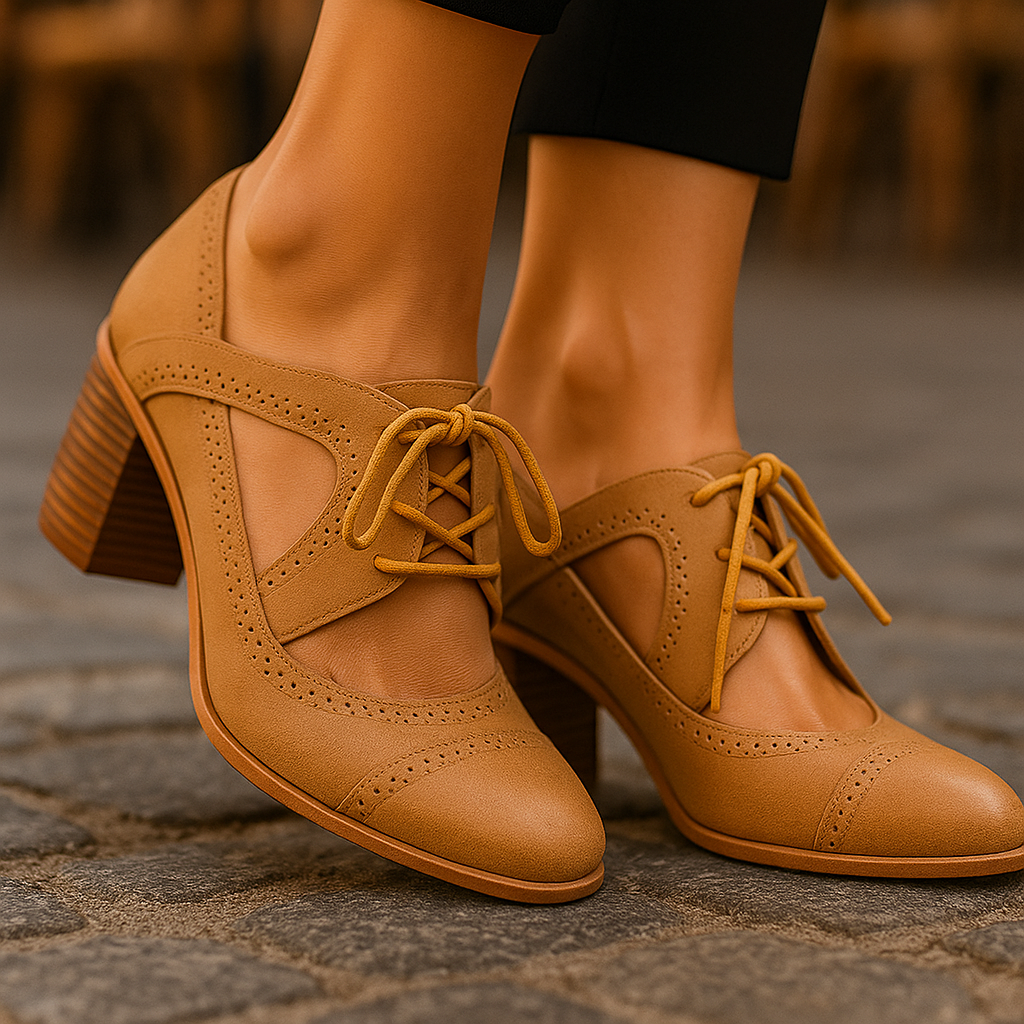 Chaussures Orthopédiques Vintage Femme – Élégance & Confort