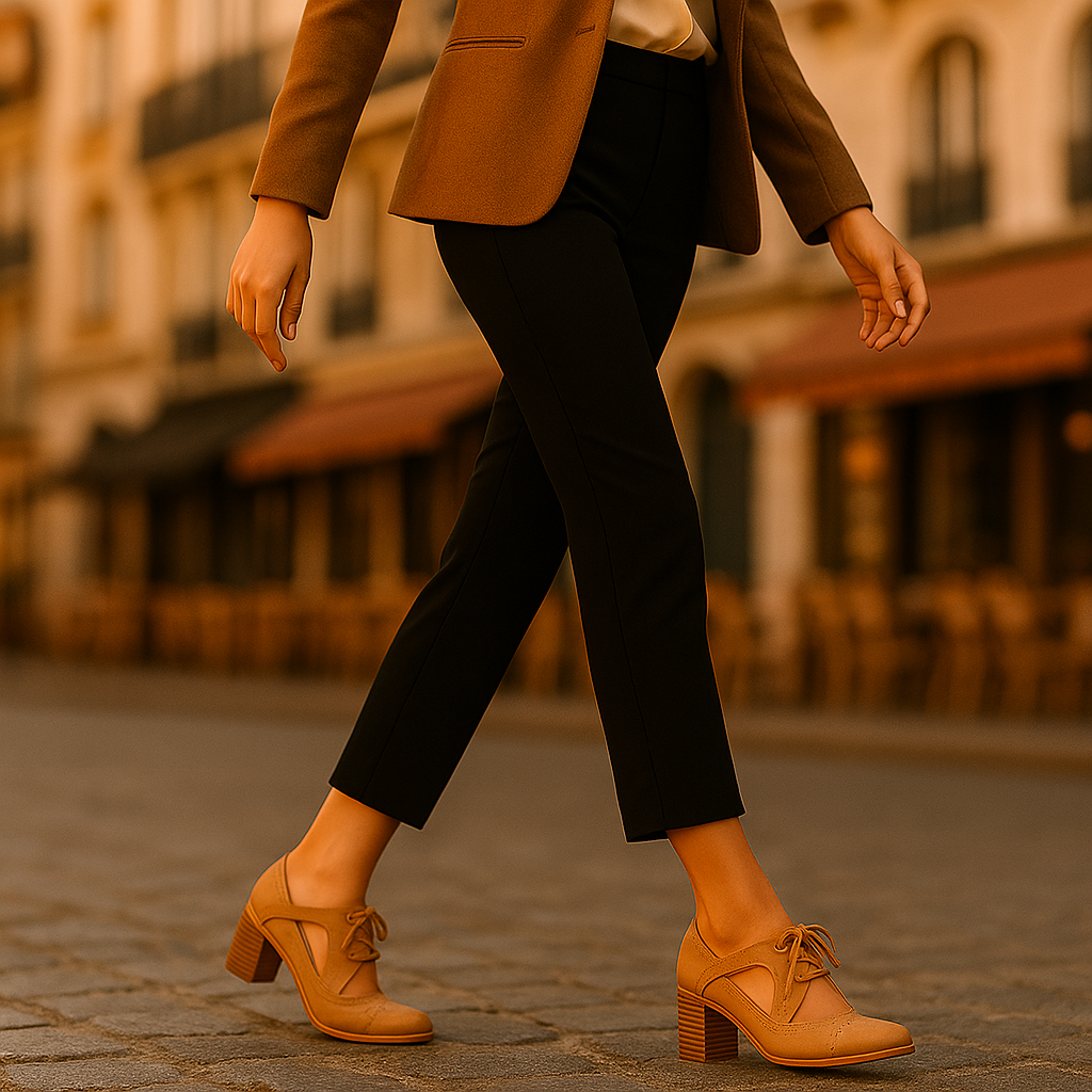 Chaussures Orthopédiques Vintage Femme – Élégance & Confort