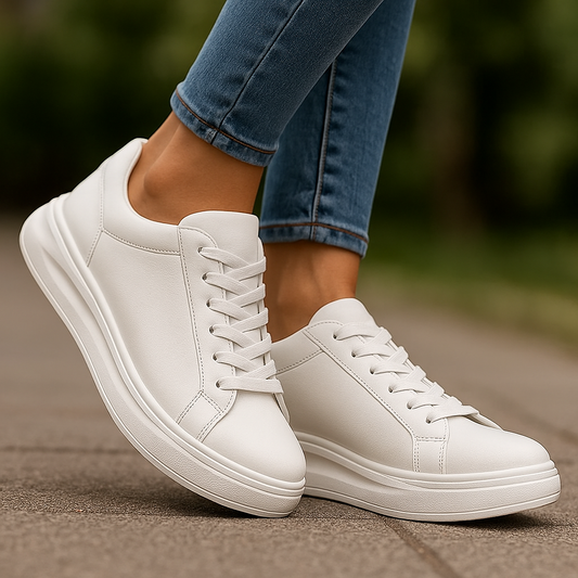 Baskets Femme en Cuir
