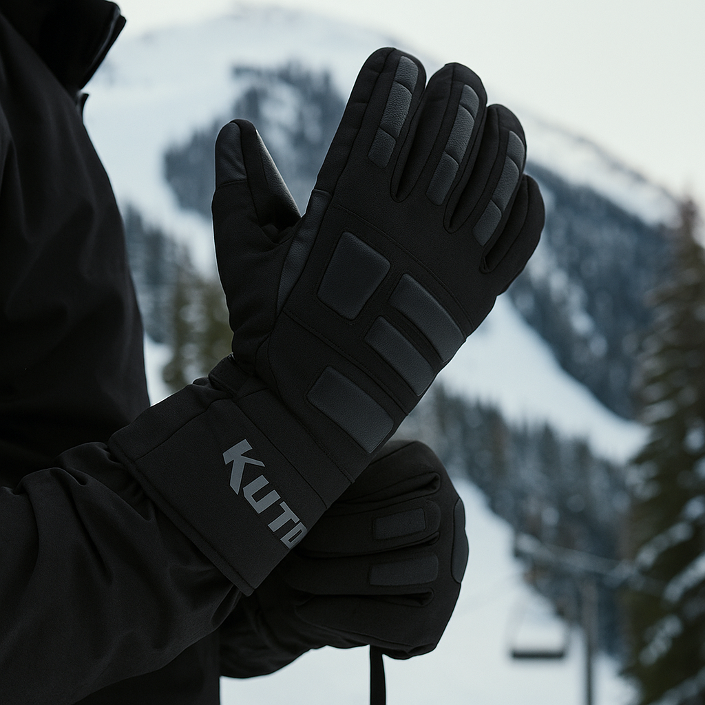Noir 5 doigts / XL