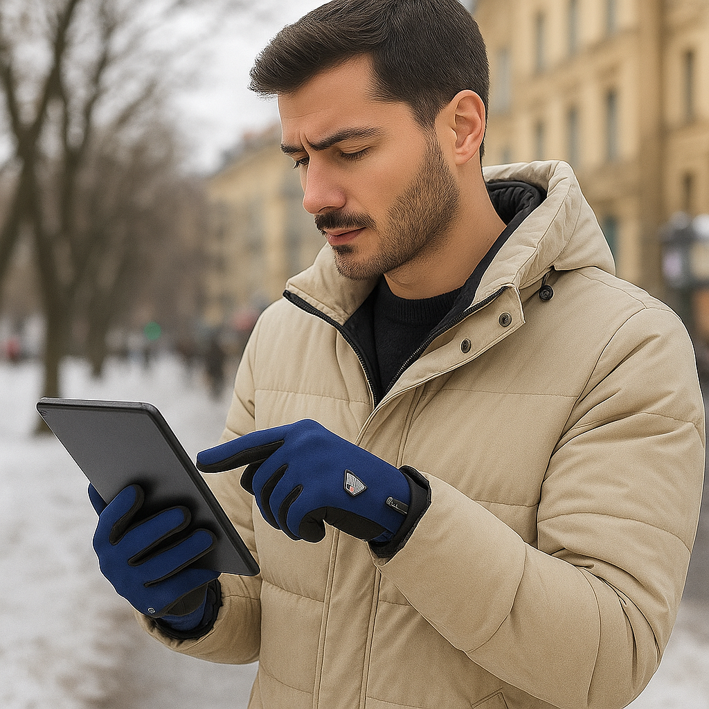 Gants Tech Touch – Chauds et Tactiles Imperméables
