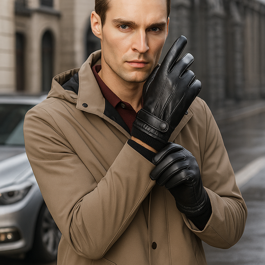 Gants en Cuir Homme Felix – Élégance & Chaleur