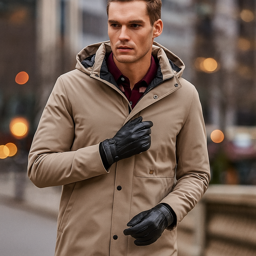 Gants en Cuir Homme Felix – Élégance & Chaleur