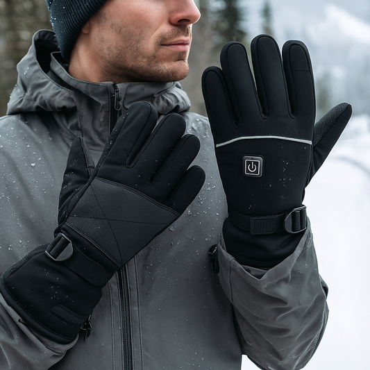 Gants Chauffants Électriques – Imperméables & Tactiles