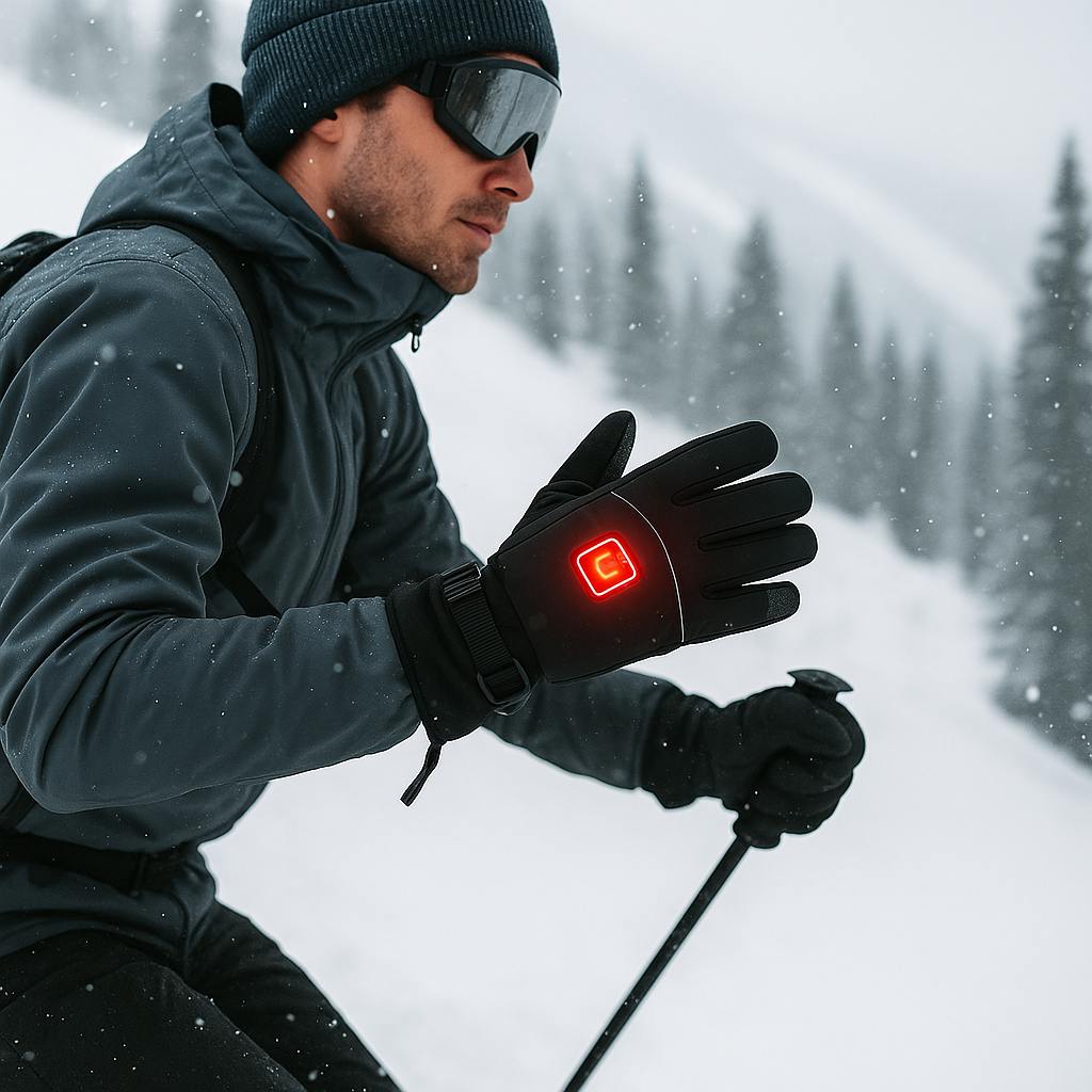 Gants Chauffants Électriques – Imperméables & Tactiles