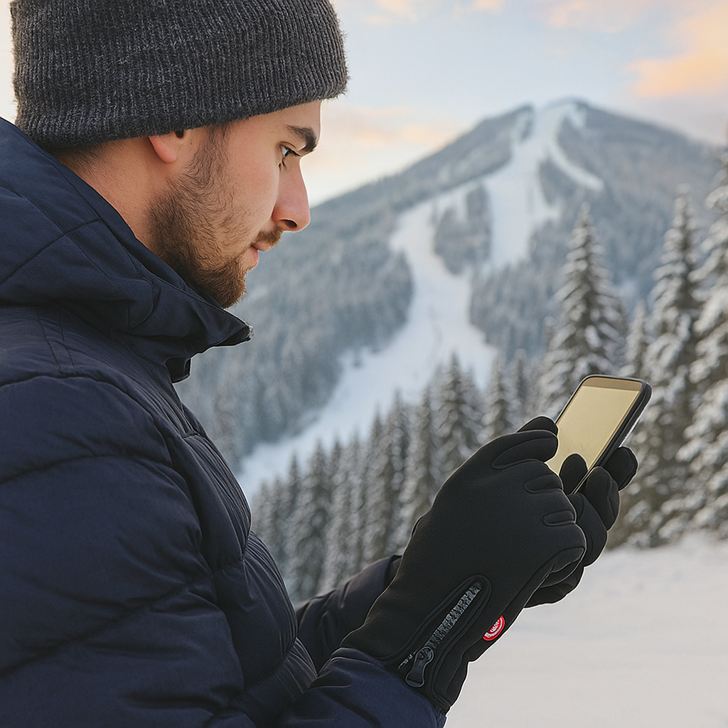 Gants Chauffants Hiver – Tactiles & Imperméables