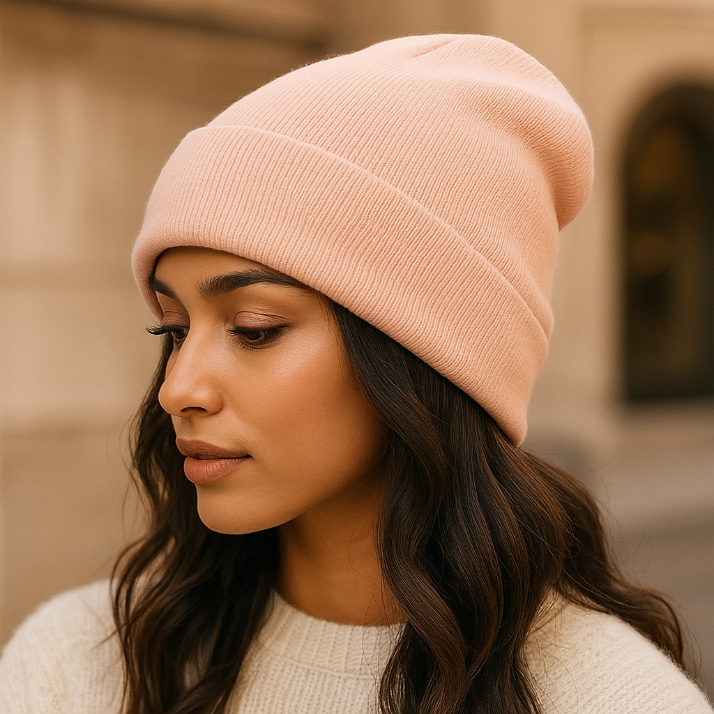Bonnet d’hiver Noor doublé satin – Anti-frizz cheveux
