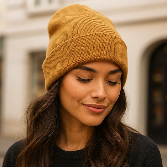 Bonnet d’hiver Noor doublé satin – Anti-frizz cheveux