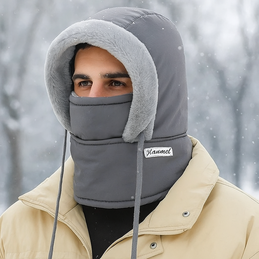 Bonnet Thermo Doublé avec Protection Intégrale