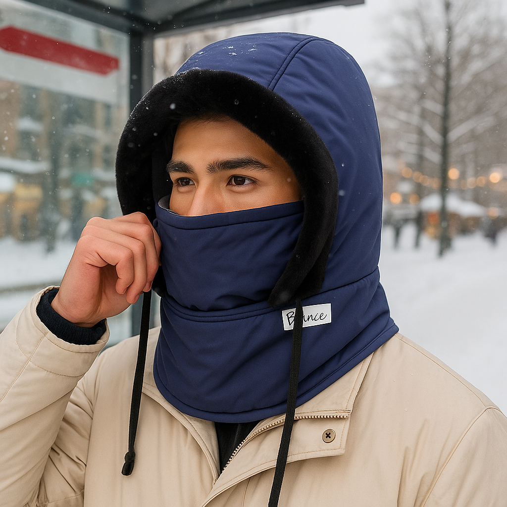 Bonnet Thermo Doublé avec Protection Intégrale