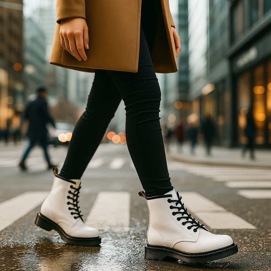Bottes Martens - Femme à Lacets