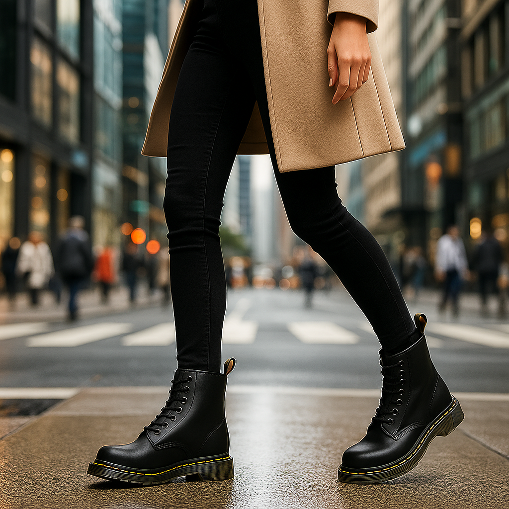 Bottes Martens - Femme à Lacets