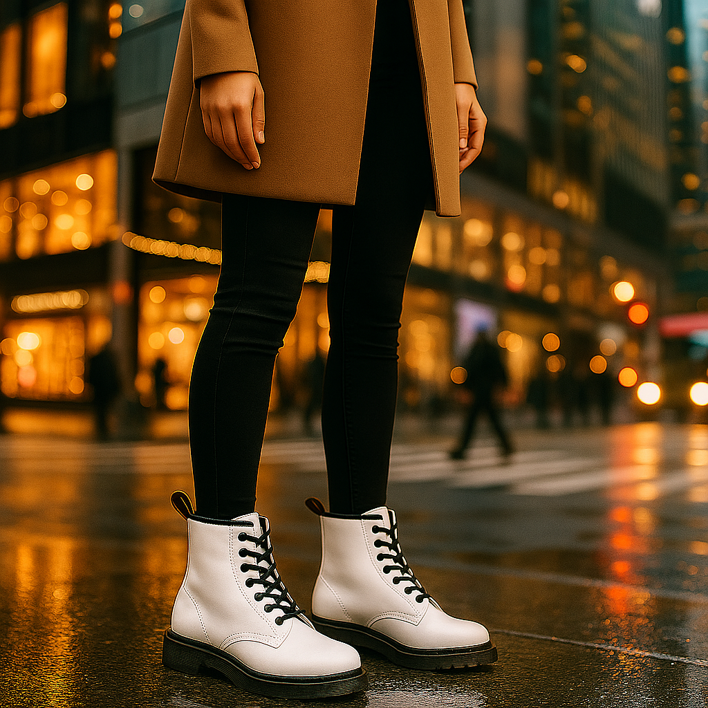 Bottes Martens - Femme à Lacets