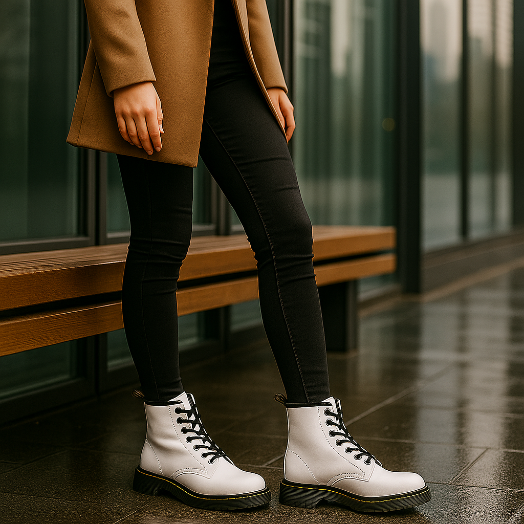 Bottes Martens - Femme à Lacets