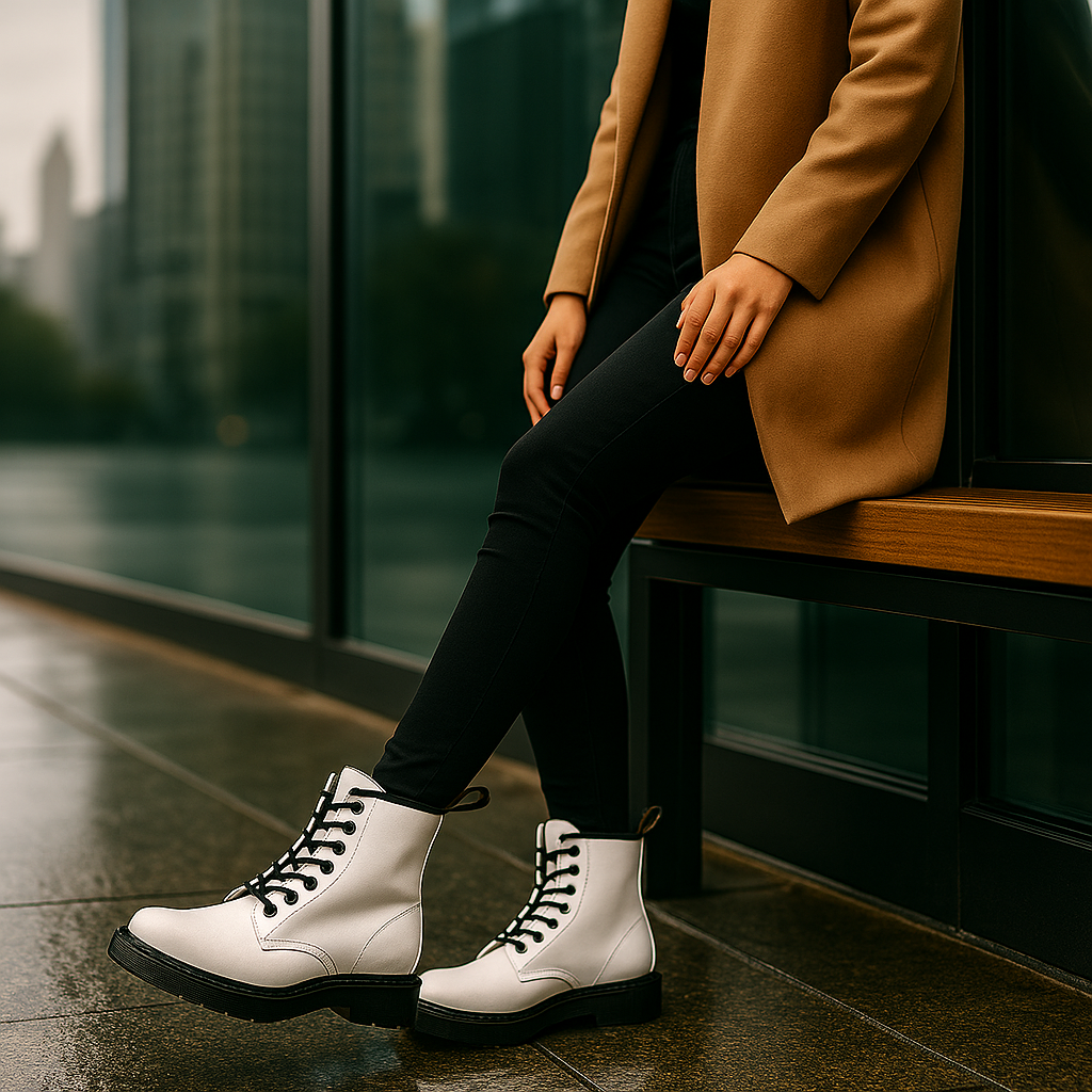 Bottes Martens - Femme à Lacets