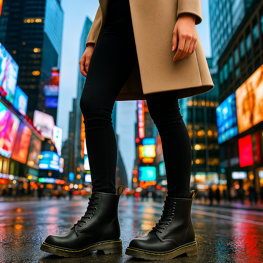Bottes Martens - Femme à Lacets