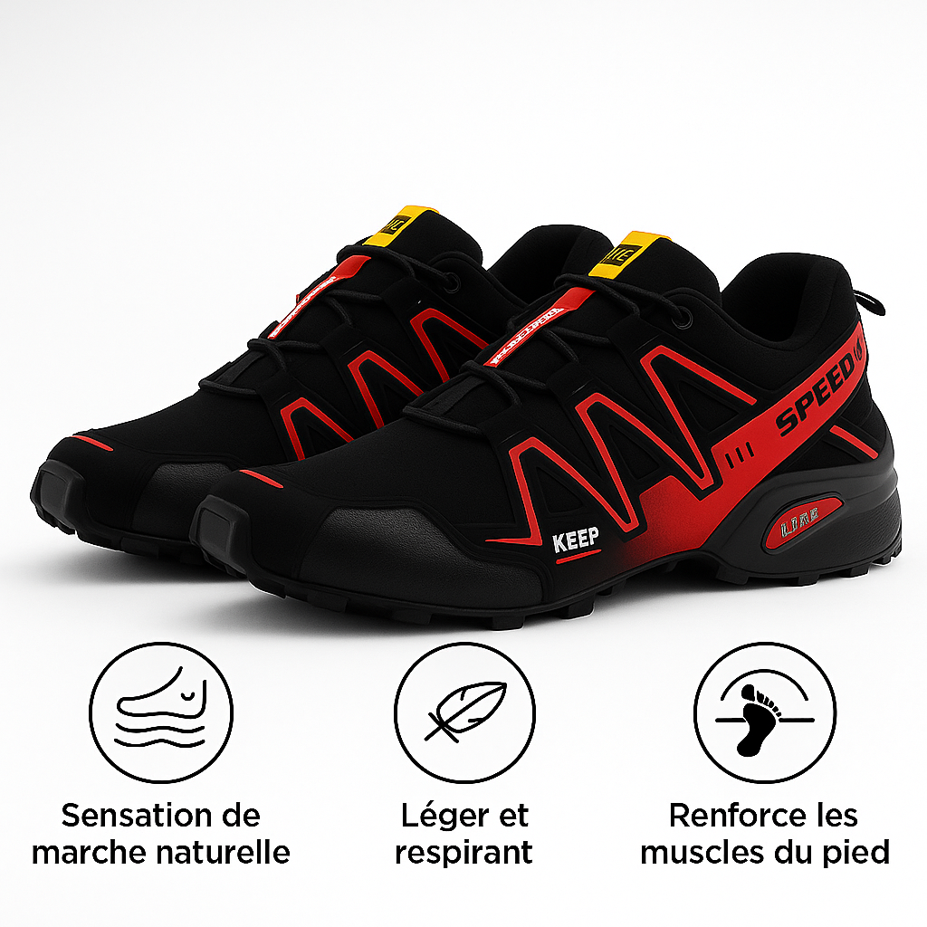 Chaussures de Randonnée Ortho+ – Confort et Performance Durable