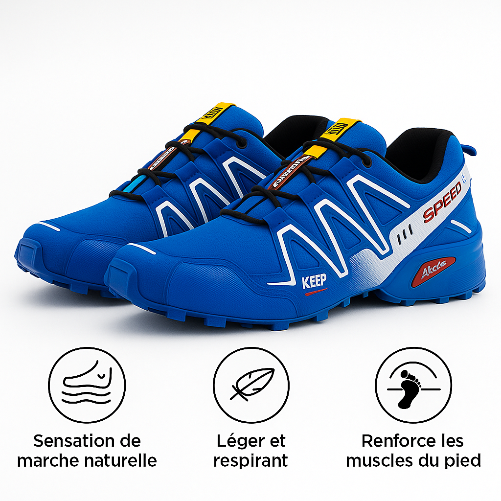 Chaussures de Randonnée Ortho+ – Confort et Performance Durable
